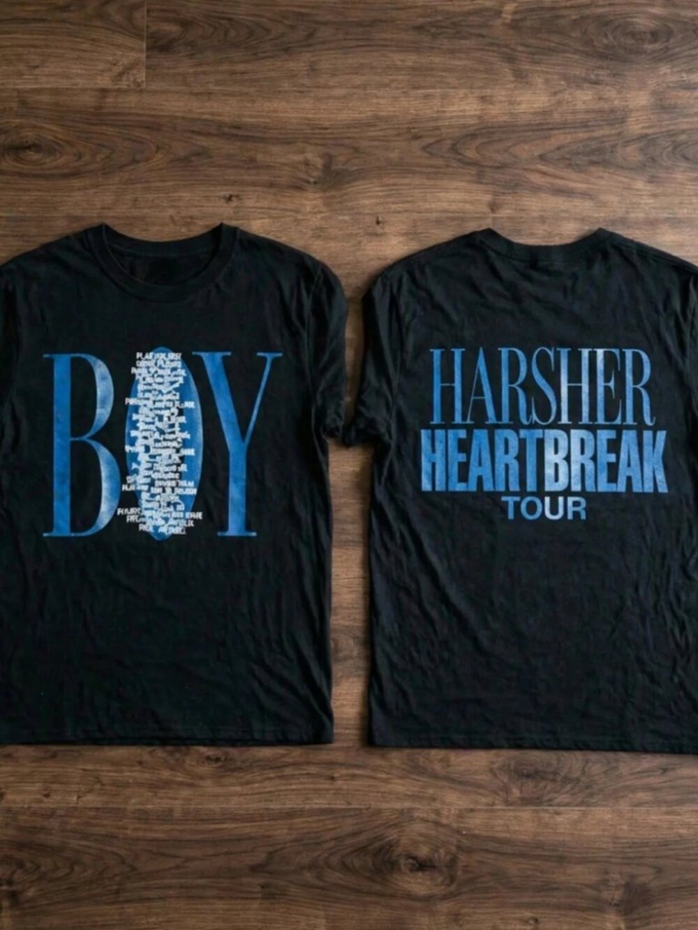 Boy Harsher Heartbreak Tour Black Two-Sided Graphic T-Shirt S-4XL [Reprint]